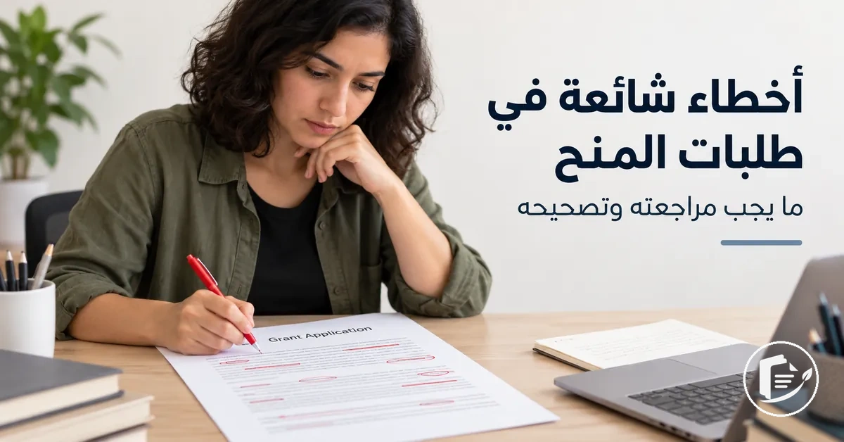 فنان يصحح أخطاء شائعة في كتابة طلب منحة