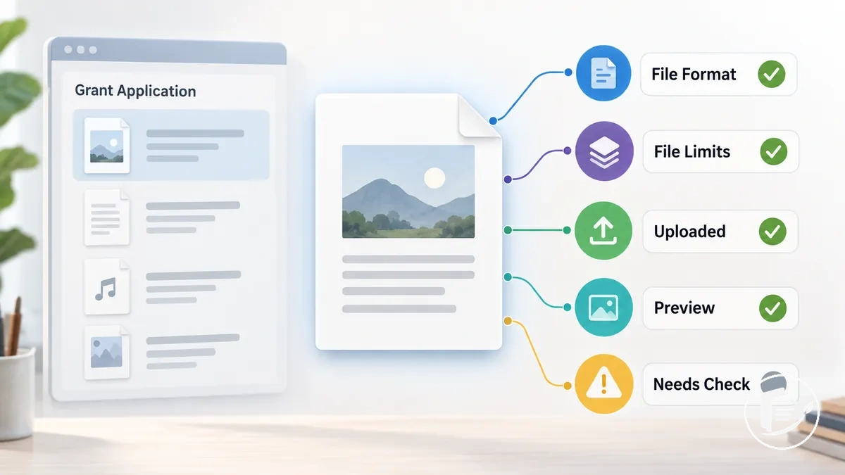 Anexos da inscrição em edital verificados quanto a formato de arquivo, limites e status do upload